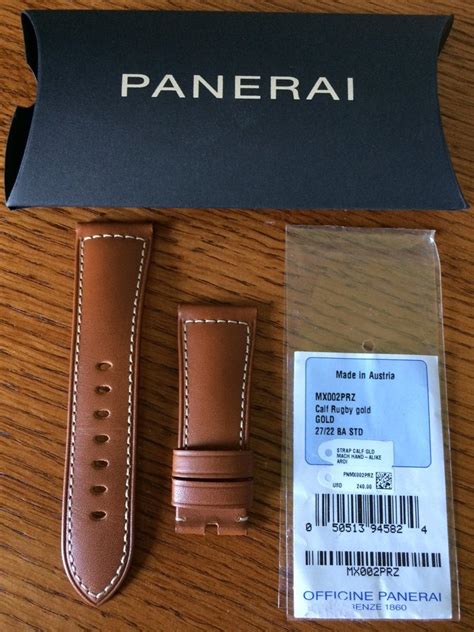 panerai straps 22mm|aftermarket panerai watch straps.